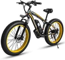 RDJM Electric Bike RDJM Ebikes, Adult Electric Mountain Bike, 48V Lithium Battery Aluminum Alloy 18.5 Inch Frame Electric Snow Bicycle, With LCD Display And Oil brake (Color : C)