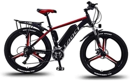 RDJM Electric Bike RDJM Ebikes, Adult Electric Mountain Bikes, 36V Lithium Battery Aluminum Alloy, Multi-Function LCD Display 26 Inch Electric Bicycle, 30 Speed (Color : A, Size : 8AH)