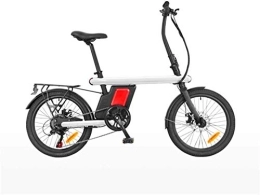 RDJM Electric Bike RDJM Ebikes, Adult Mountain Electric Bike, 250W 36V Lithium Battery, Aerospace Aluminum Alloy 6 Speed Electric Bicycle 20 Inch Wheels (Color : B)