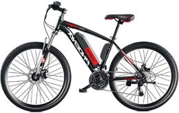 RDJM Electric Bike RDJM Ebikes, Bikes for Adult, 26" 36V 250W 8 / 10Ah Removable Lithium-Ion Battery Aluminum Alloy All Terrain E-Bikes Bicycles, Mountain E-Bike for Mens (Color : Black, Size : 90KM)