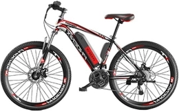 RDJM Electric Bike RDJM Ebikes, Bikes for Adult, 26" 36V 250W 8 / 10Ah Removable Lithium-Ion Battery Aluminum Alloy All Terrain E-Bikes Bicycles, Mountain E-Bike for Mens (Color : Grey, Size : 90KM)