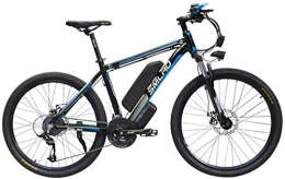 RDJM Electric Bike RDJM Ebikes, Electric Bicycle Lithium Ion Battery Assisted Mountain Bike Adult Commuter Fitness 48V Large Capacity Battery Car, 1