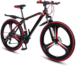 RDJM Electric Bike RDJM Ebikes Mountain Bike Bicycle Foldable for Adult, MTB Dual-Disc Brake Aluminum Alloy Mountain Bike, 26 Inch 27 Speed Double Shock-Absorbing Disc Brake Safe And Fast Boys And Girls Bicycle