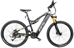 RDJM Electric Bike RDJM Ebikes, Mountain Electric Bikes, 27.5inch wheel Adult Bicycle 27 speed Offroad Bike Sports Outdoor (Color : Gray)