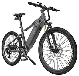 RDJM Bike RDJM Electric Bike, 26 Inch Electric Mountain Bike for Adult with 48V 10Ah Lithium Ion Battery / 250W DC Motor, 7S Variable Speed System, Lightweight Aluminum Alloy Frame (Color : Grey)