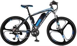 RDJM Electric Bike RDJM Electric Bike, Adult 26 Inch Electric Mountain Bike, 36V Lithium Battery / 27 speed High-Strength High-Carbon Steel Frame Offroad Electric Bicycle (Color : B, Size : 13.6AH)