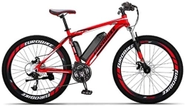 RDJM Electric Bike RDJM Electric Bike, Adult Electric Mountain Bike, 36V Lithium Battery, Aerospace Aluminum Alloy 27 Speed Electric Bicycle 26 Inch Wheels (Color : A, Size : 40KM)