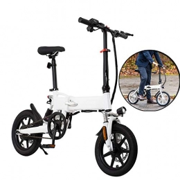 RENDONG Bike RENDONG Electric Fold Bike, 14 Inch 36V E-Bike with 7.8Ah Lithium Battery, Lightweight City Bicycle Max Speed 25 Km / H, Disc Brake