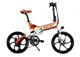 RICH BIT  RICH BIT Electric Bicycle TOP-730 20-inch folding mountain bike 250W 48V 8Ah lithium battery E-Bike Shimano 7-speed disc brake