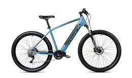 ROMET Bike ROMET E-bike electric MTB e-Rambler E9.0 Blue, 250W Bafang mid motor, 80Nm torque, 480Wh battery, fork SR Suntour XCT30 DS HLO 100mm, SHIMANO Deore 10 gears, hydraulic brakes, frame 18'', wheels 29