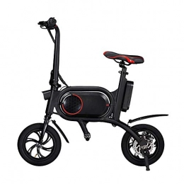 RPHP Electric Bike RPHP Electric bicycle aluminum alloy 12 tire 36V 250W 5.2AH mini electric bicycle electric bicycle-Black