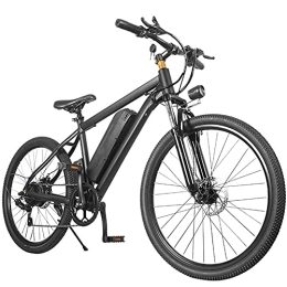 RSTJ-Sjef Electric Bike RSTJ-Sjef Electric Bike for Adults, 26 Inch Electric Mountain Bicycle with Removable 10.4Ah Lithium-Ion Battery, 7 Speed Adults Ebike