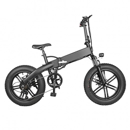 RuBao Bike RuBao MK012 Folding Electric Bike, 20 Inch Fat Tyres Fold Ebike For Adults, 500W Electric Bicycle With 36V 10AH Removable Battery, 7 Speed Transmission Gears Foldable Bike