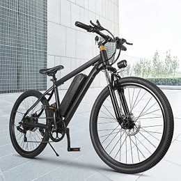 RUBAPOSM Bike RUBAPOSM Electric Bike 26'' Electric Bicycle, 500W Electric Commuter Bike, LCD display Adults Ebike with 36V 10Ah Battery / Smart Dual-Mode Function Front Shock Absorption / Moped