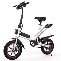 Rymic Bike Rymic Electric Bike for Adults and Teenagers, 250W 14'' Electric Bicycle with Removable 36V 6Ah Lithium-Ion Battery Throttle & Pedal Assist