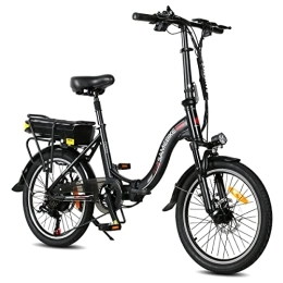 Samebike Electric Bike SAMEBIKE Folding Electric Bicycle for Adults 36V 10AH Removable Battery 20 Inch Folding Electric Commuter Ebike City Bicycle Quick Delivery