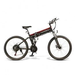 Generic Electric Bike Samebike L026 Spoke rim Electric Bike 48V 10AH 500W 26"Aluminum alloy suspension mountain frame(Matte black)