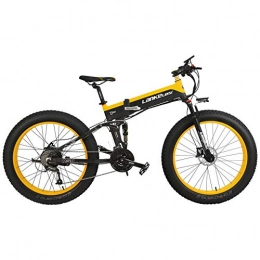SBLIN Bike SBLIN 1000W engine new all-around electric bicycle 26" 4.0 fat tire electric bicycle, 27-speed snow MTB folding electric bicycle adult female / male 14AH.DELIVERY WITHIN 3-7 DAYS
