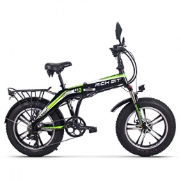 SBX Electric Bike SBX TOP016 Electric Bike for Adult 20 inch 4.0 Fat Tire, 250W Motor Folding Electric Bike Paddle Assist 3 Mode Works(In Europe)