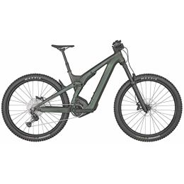 Scott Bike Scott Patron eRIDE 920 Electric Mountain Bike 2023 - Black & Green - L