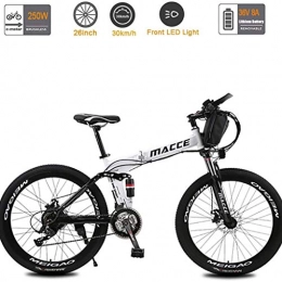 Seesaw Bike Seesaw Electric Bike, Road Bike, Spoke Endurance 50 To 60 Km, Adult Folding Electric Bike, 16A, White
