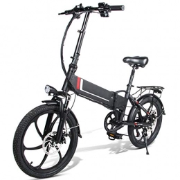 Selotrot Bike Selotrot Electric Folding Bike Bicycle - 20" Wheel 48V 10.4AH Lithium Battery with Remote Control Moped Aluminum Alloy 35km / h Max Speed for Cycling Outdoor, Delivery time 3-7 day