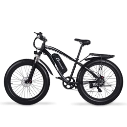 Shengmilo Bike Shengmilo Electric Bike, MX02S Electric Bikes For Adults 26 * 4.0 Fat Tire ebike, 17Ah Battery, Shimano 7 Speed E Bikes For Men