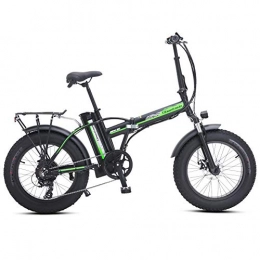 Shengmilo Electric Bike Shengmilo Electric Folding City Bike 500W 48V 15Ah 7Speed SHIMANO Derailleur with LCD Display Dual Disk Brakes for Unisex