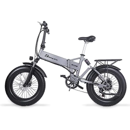 Shengmilo Electric Bike Shengmilo Foldable electric bicycle, MX21, 48V 56N∙M Torque City Walking E-bike for Adults, 20 * 4.0 Fat Tire Electric Bikes, Front and rear disc brakes