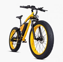 Shengmilo Bike Shengmilo-MX02 26 Inch Fat Tire Electric Bicycle, BAFANG 48V 500W Bafang Motor Snow Bike, Shimano 21 Speed Pedal Assist, Hydraulic Disc Brake Contains Two Batteries