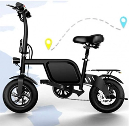 SHIJING Bike SHIJING Mini folding electric bicycle lithium battery 3CCC travel assist hybrid wide tire motorcycle