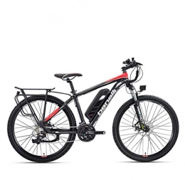 SHJR Electric Bike SHJR Adult Mens Electric Mountain Bike, With Multifunction LCD Display Bicycle, Aluminum Alloy Offroad E-Bikes, 48V Lithium Battery, 27.5 Inch Wheels, A