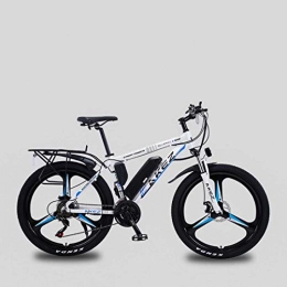 SHJR Electric Bike SHJR Adult Mountain Electric Bike, 36V Lithium Battery Aluminum Alloy Electric Bicycle, With LCD Display E-Bikes, 26Inch Magnesium Alloy Integrated Wheels, B, 10AH