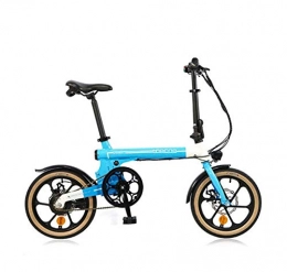 SHJR Bike SHJR Adult Women 16 Inch Intelligent Electric Bike, 36V Lithium Battery, Student Mini City Electric Bicycle, With LCD Meter, C