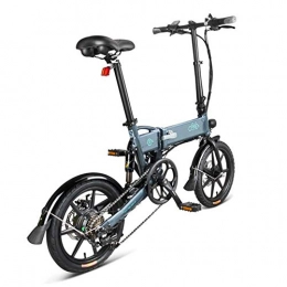 smileyshy Bike smileyshy Foldable Electric Bicycle / E-Bike / Scooter 16 Inch Lithium Battery Bicycle fit Adult Men Woman FIIDO D2-250 W, Foldable, Speed Up To 25 Km / H With 40-50 Km Long Range Battery