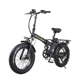 SONGZO Bike SONGZO 20Inch Electric Folding Bike with 48V 15AH Removable Lithium Battery and LCD Display