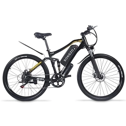 SONGZO Electric Bike SONGZO Electric Bike 27.5 inch adult Electric Mountain Bike with 48V 15AH Lithium ion Battery and Dual shock Absorbers