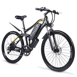 SONGZO Electric Bike SONGZO Electric Bike 27.5 Inch Electric Mountain Bike with 48V15AH Lithium Battery and Double Shock Absorber