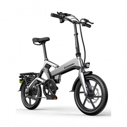 Style wei Electric Bike Style wei Adult Folding Electric Bicycle Comfort Bicycle 16-inch Pedal Assist Electric Bicycle 48V Rechargeable