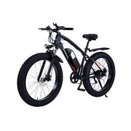 SUDOO Electric Bike SUDOO Electric Bike, Electric Bikes For Adults 26 * 4.0 Fat Tire Electric Bikes Shimano 7 Speed E Bikes