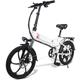 Sunmery Bike Sunmery Electric Folding Bike Bicycle Moped Aluminum Alloy 35km / h Foldable for Cycling Outdoor