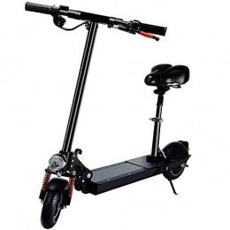 T.Y Electric Bike T.Y Electric Scooter Adult Folding Electric Bicycle Lithium Battery Car Shock Pedal Car Scooter Electric Car Enhanced Version with Seat Set