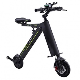 T.Y Electric Bike T.Y Mini Folding Electric Car Lithium Battery Ultra Light Portable Small Battery Car Adult Travel Bicycle 20-25 Km 36V