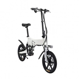 TANCEQI Bike TANCEQI Electric Bicycle 14 Inch Aluminum Electric Bicycle with Pedal for Adults And Teens, 16" Electric Bike with 36V / 5.2AH Lithium-Ion Battery, Maximum Load 120Kg