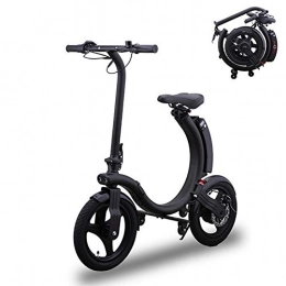 TANCEQI Bike TANCEQI Folding Electric Bicycle Foldable Ebike City Electric Bike with 250W Rear Hub Motor And 36V Adult Mountain Bicycle Foldable Snow Electric Bicycle Beach Cruiser