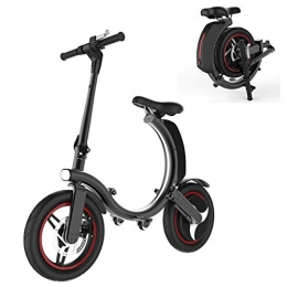 TB-Scooter Electric Bike TB-Scooter Electric Bike 450W, LCD Display, 14 inch 36V E-bike with 7.8Ah Lithium Battery, City Bicycle Max Speed 32 km / h, 30KM Long-Range, 140KG Maximum Load, Adult