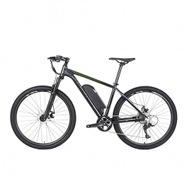 TERLEIA Electric Bike TERLEIA Electric Bike Commute Ebike with 250W Motor 36V 10Ah Lithium Battery 3 Working Modes E-Bike Wire Pull Mechanical Disc Brake Adults Variable Speed Electric Bicycle, Black green, 26 inches