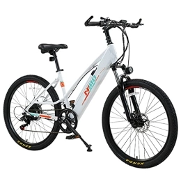 TGHY Electric Bike TGHY Electric Bike 26'' Electric Mountain Bicycle for Adults 250W Brushless Motor Commuter E-bike Removable 36V 10Ah Lithium Battery Disc Brake 6-Speed Pedal Assist USB Output