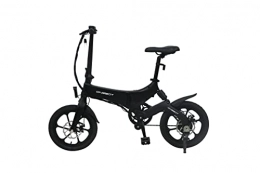 theebikemotor  Theebikemotor 16” wheel 36V250W Folding Electric Bike Bicycle E-bike 25km / h 3 speed mode-Black
