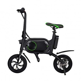 Ti-Fa Electric Bike Ti-Fa Electric Bikes for Adults, 12 inch 36V 350W Foldable Pedal Assist E-Bikewith 7.5Ah Lithium Battery Disc Brake for commuting, trip, shopping, Green
